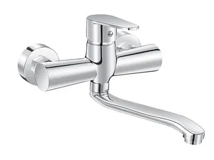 Wall-Mounted Kitchen Mixer