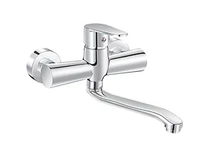 Wall-Mounted Kitchen Mixer