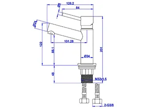 Single Hole Mixers