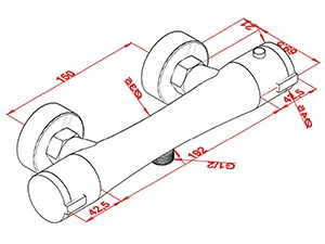Thermostatic Shower Faucet