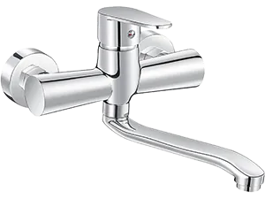Wall-Mounted Kitchen Mixer