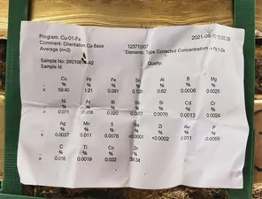 High Quality Raw Materials - Grade I Brass Ingot