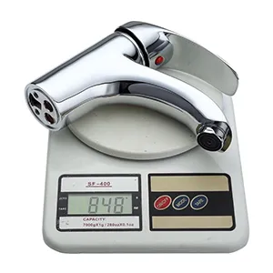 Round Curved Spout Basin Mixers, MEIH40-01