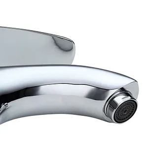 Round Curved Spout Basin Mixers, MEIH40-01