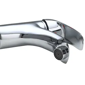 Round Curved Spout Basin Mixers, MEIH40-01